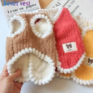 casaco de lã para cães pequenos