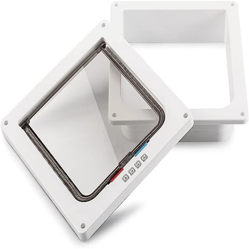 Porta Flap para Cães e Gatos de Plástico ABS com 4 Travas (4 Way Lock) - Imagem 2