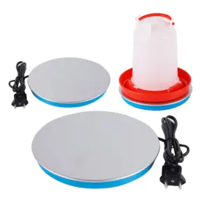base aquecida para bebedouro de aves