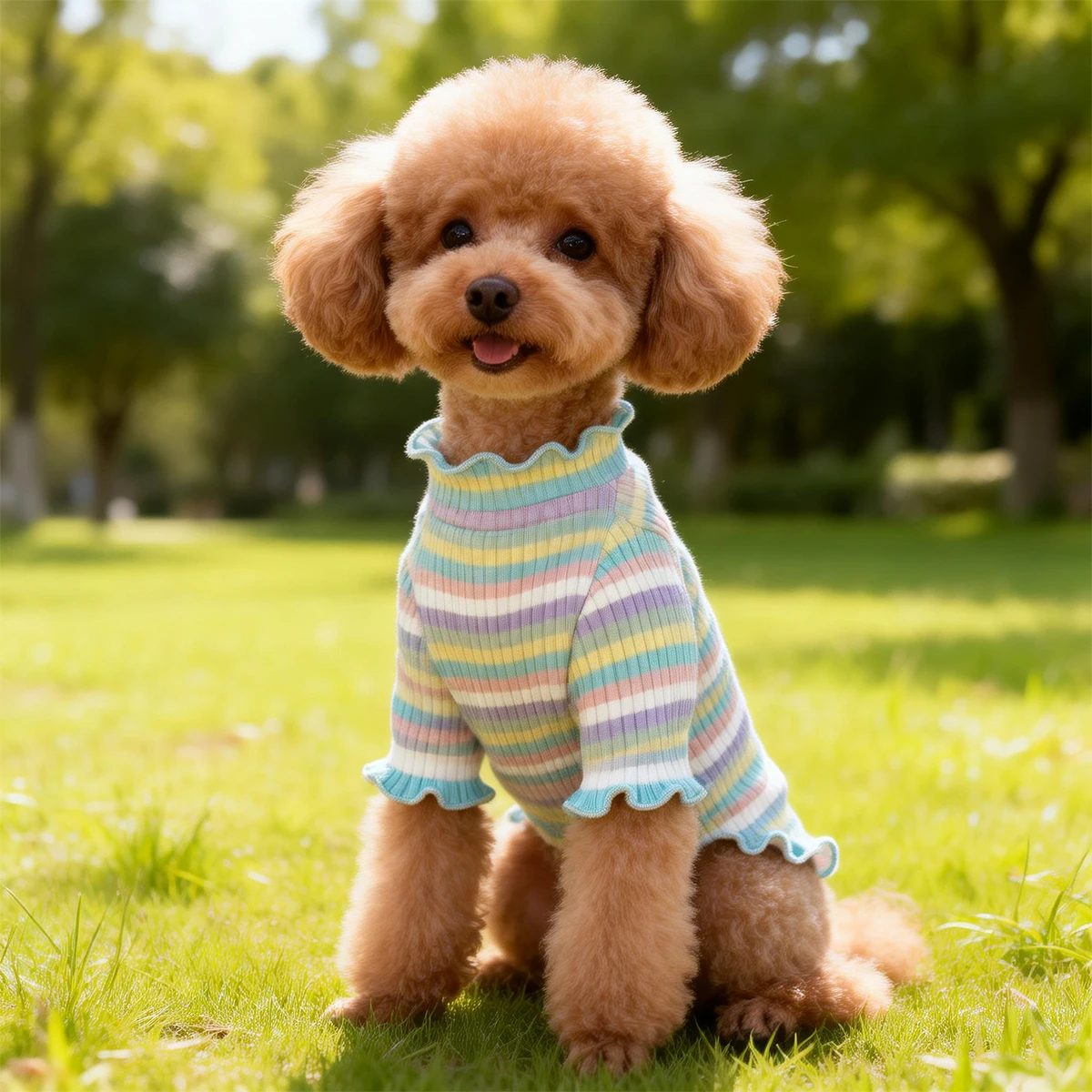 Roupa para Cães Camiseta com Medidas de Peito e Comprimento - Imagem 5