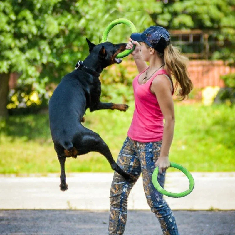 Brinquedo Anel para Cães de EVA Flutuante para Jogar na Água - Imagem 2