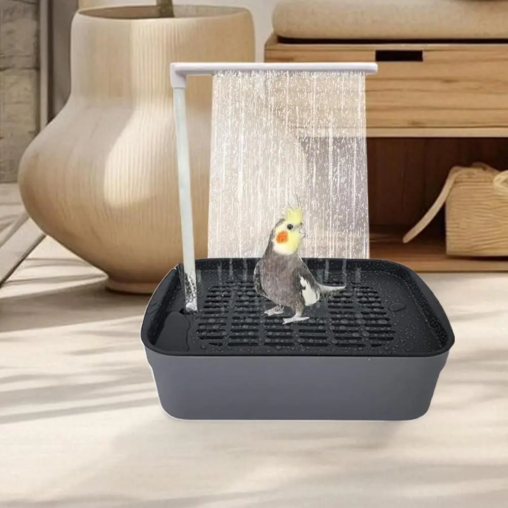 Banheira para Pássaros Papagaio USB com Bomba de Circulação - Imagem 2