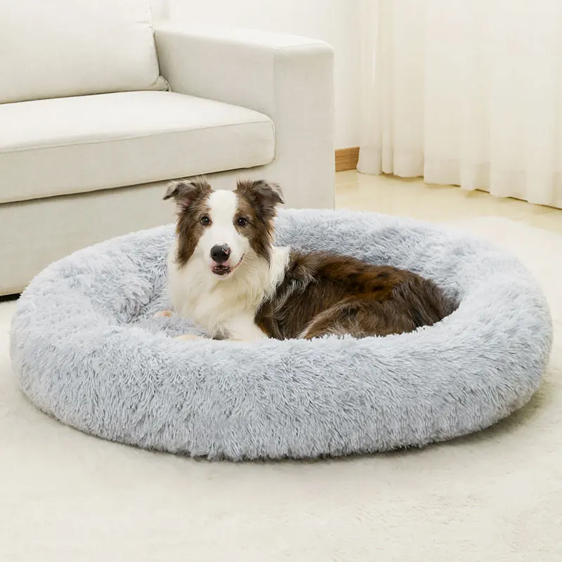 cama sofá de pelúcia para cães e gatos