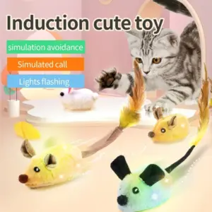 brinquedo de gato rato de pelúcia usb