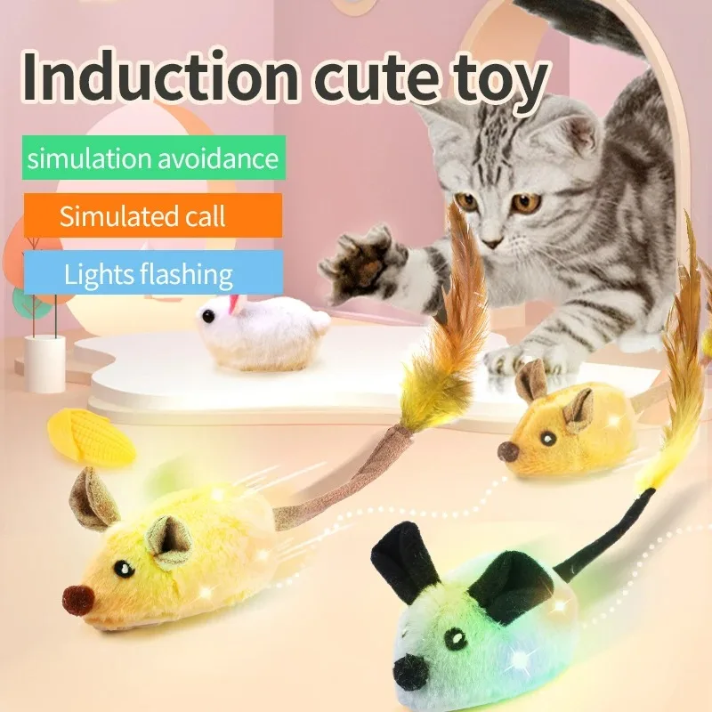 brinquedo de gato rato de pelúcia usb