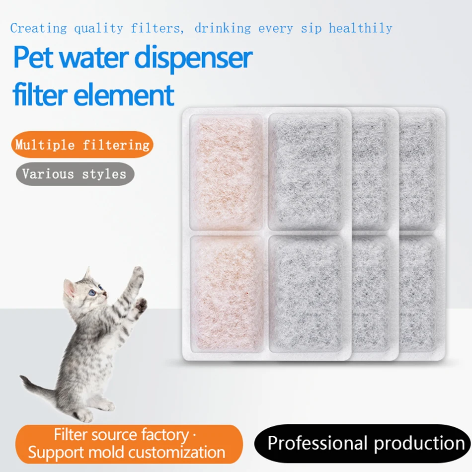 Filtro de Carvão Ativado para Bebedouro de Gatos com Filtragem de 3 Estágios - Image 6