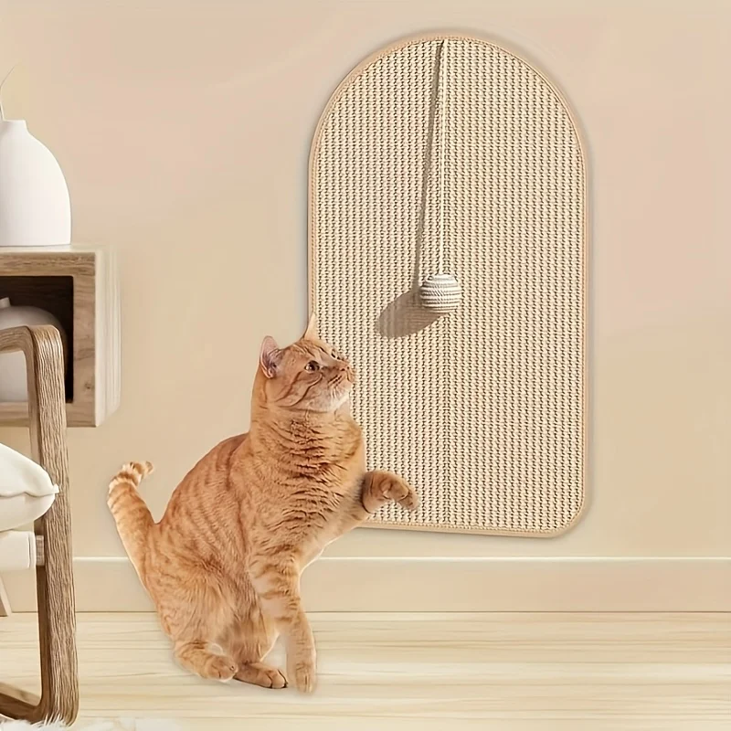 Arranhador para Gatos de Sisal com Brinquedo para Sofá - Imagem 2