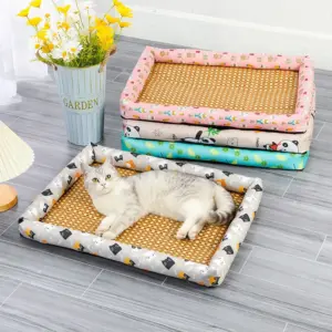tapete cama para gato e cão pequeno