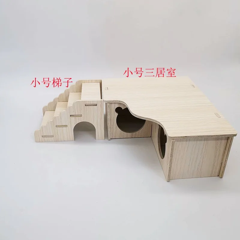 Labirinto de Madeira para Hamster com Múltiplos Quartos - Imagem 3