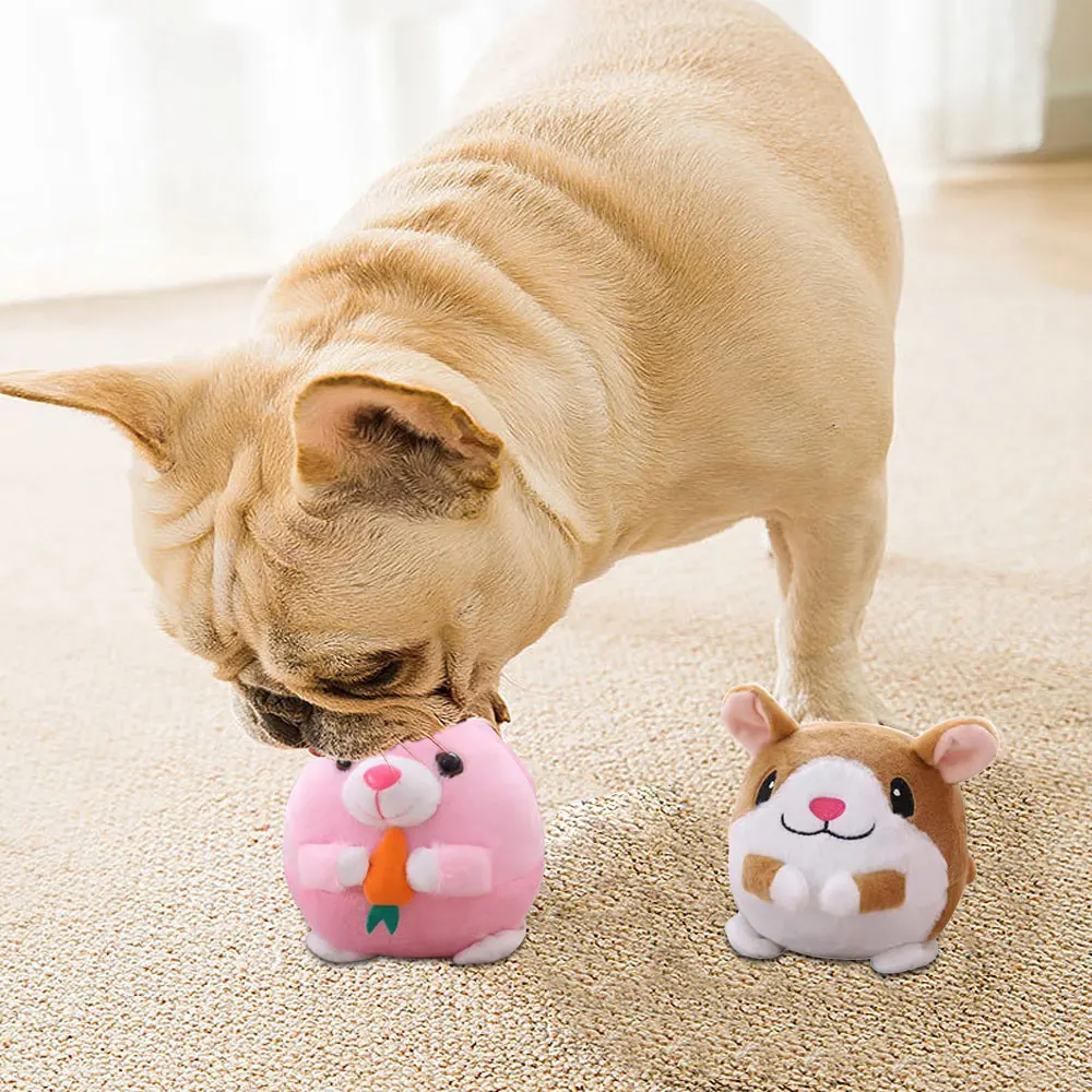 Brinquedo de Pelúcia para Cães com Som e Carregamento USB - Imagem 2