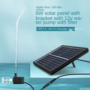 bomba solar submersível para aquário