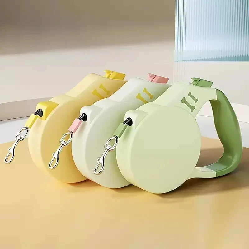 trela retrátil para cães e gatos