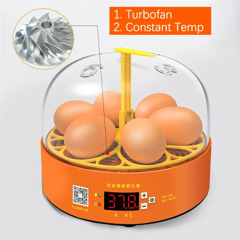 Incubadora de Ovos Automática para Aves com Viragem Automática - Imagem 4