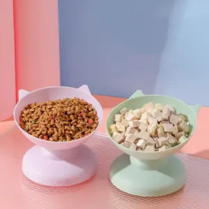 tigela para cães e gatos inclinada