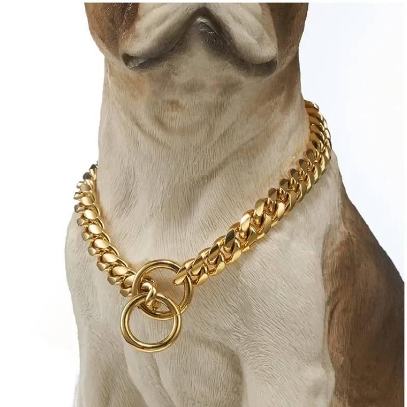 corrente para cães de aço inoxidável