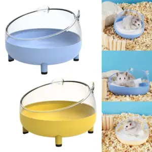 caixa de areia para hamster transparente