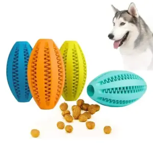 bolinha de borracha natural para cães