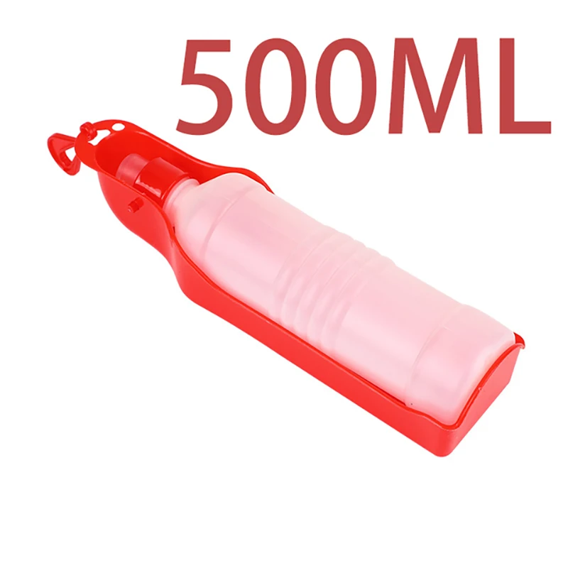 Garrafa de Água Portátil para Cães com Tigela Dobrável para Viagem - Imagem 4