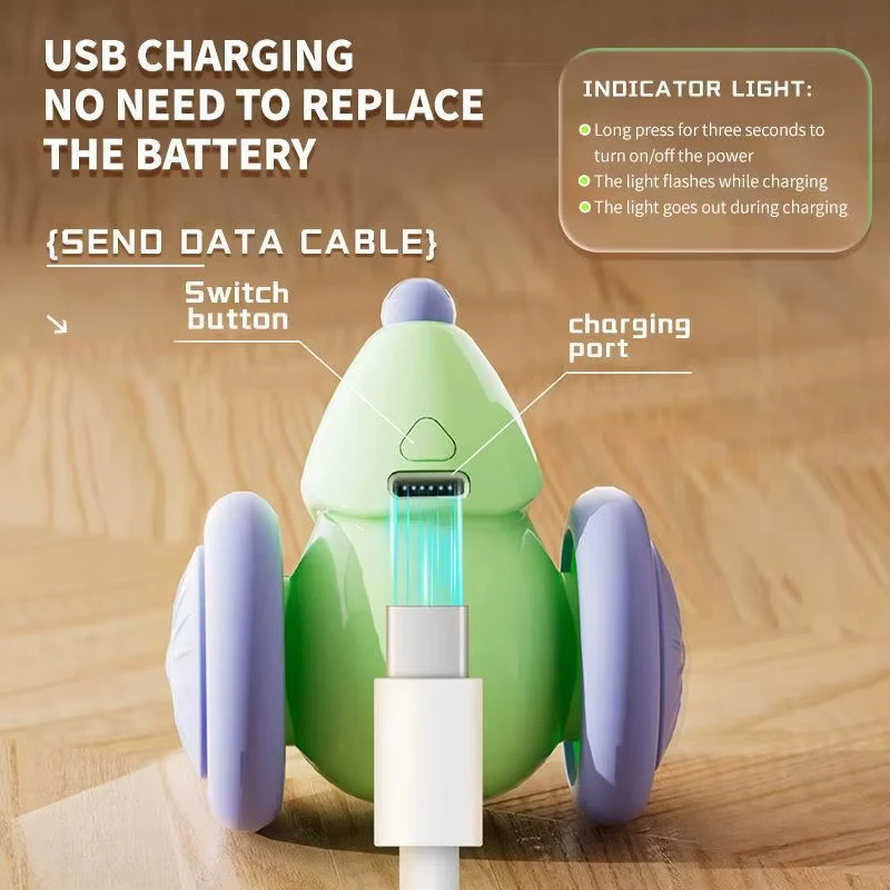 Brinquedo Rato Elétrico para Gatos com LED e Carregamento USB - Imagem 4