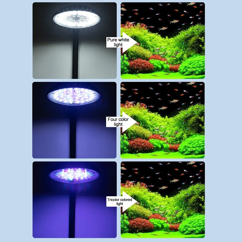 Luminária LED USB para Aquário 5W com Haste Flexível 360° - Imagem 4