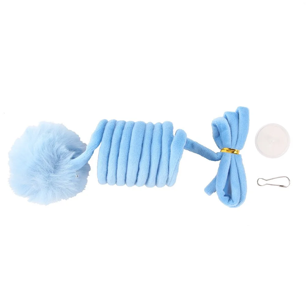 Brinquedo de Mola para Gatos com Ventosa e Bola de Coelho - Imagem 5