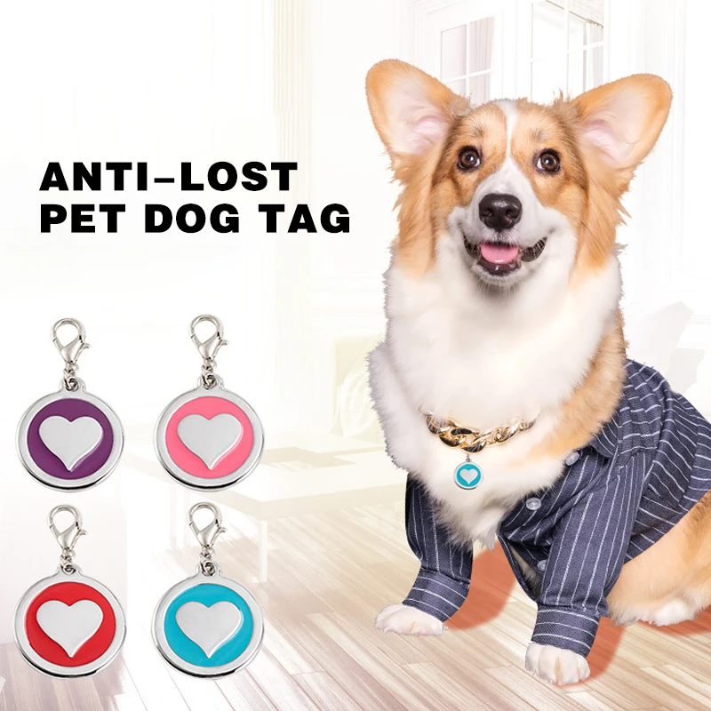Etiqueta de Identificação para Cães de Metal Personalizável com Gravação a Laser - Image 2