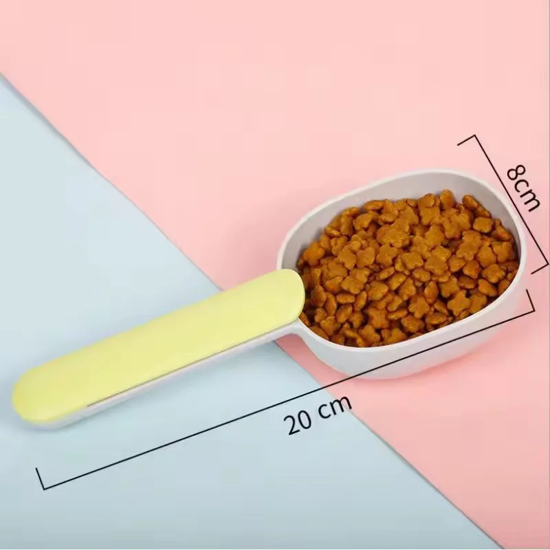 Colher para Ração de Cães e Gatos de ABS com Cabo de Clipe - Image 6