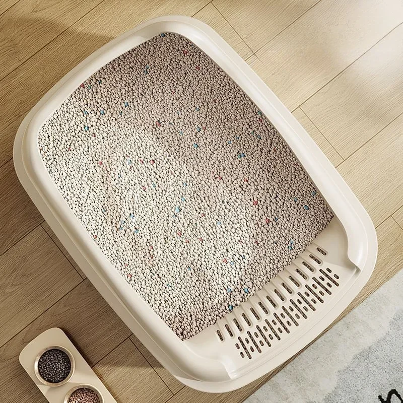 Caixa de Areia para Gatos com Laterais Altas Antirrespingo - Imagem 6