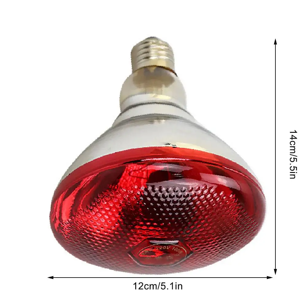 Lâmpada de Aquecimento para Aves E27 100W a 250W para Criadeiras - Imagem 6