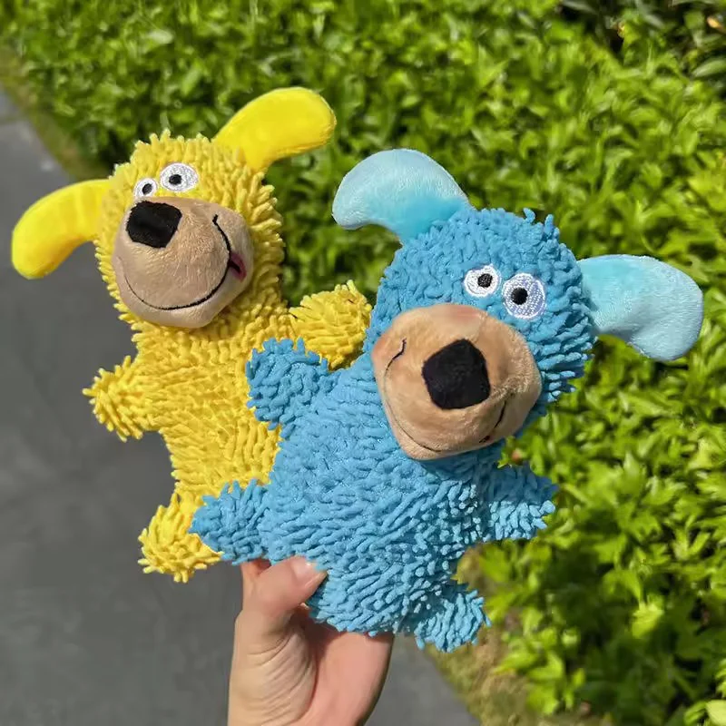 Brinquedo de Pelúcia para Cães com Apito Interativo - Imagem 2