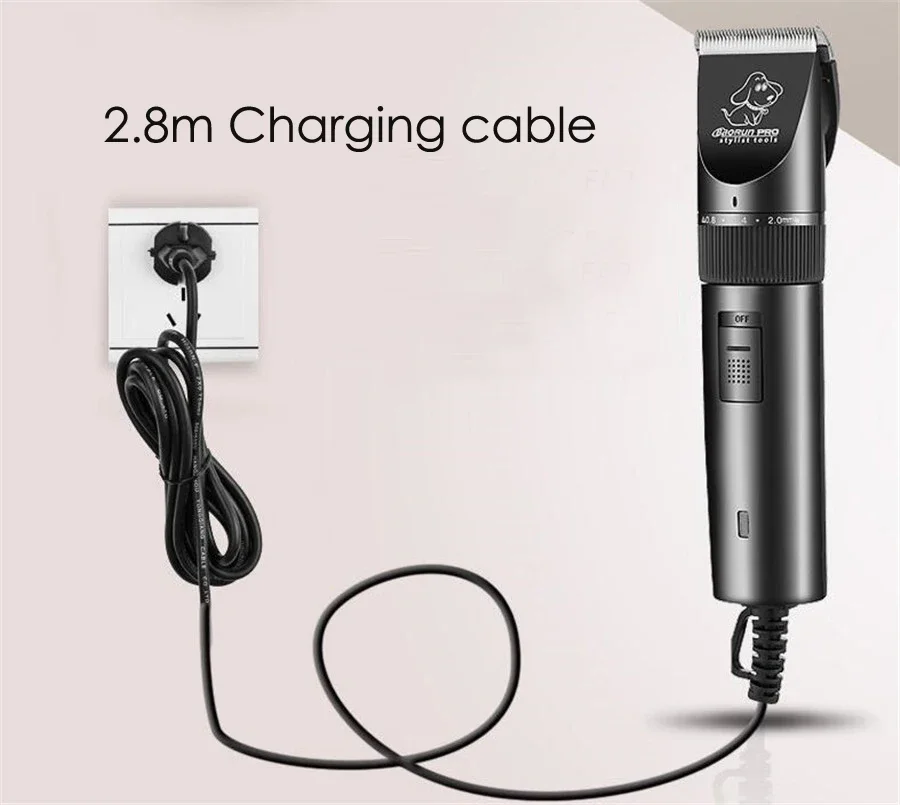 Máquina de Tosa Baorun S1 para Cães e Gado com Fio Profissional - Imagem 3