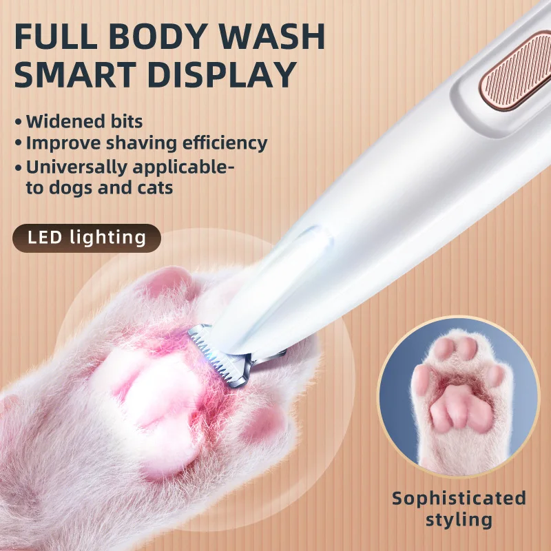 Aparador de Patas para Cães com LED e Lâmina de 18 mm - Imagem 5