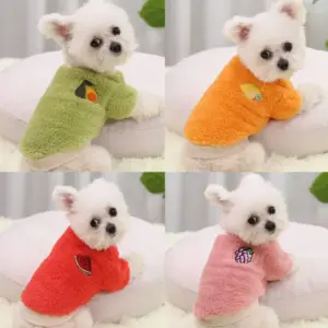 moletom quente para cães pequenos