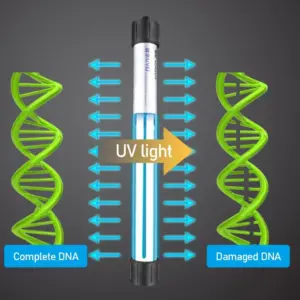esterilizador UV submersível para aquário
