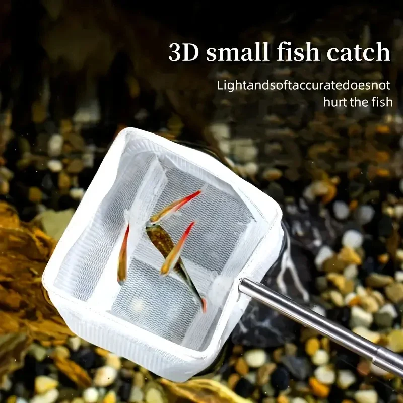 Rede de Pesca para Aquário de Aço Inoxidável para Peixes Ornamentais - Image 6