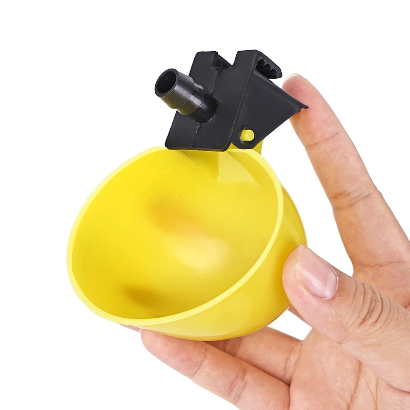 Bebedouro Automático para Aves 9,5 mm Plástico Branco - Imagem 4