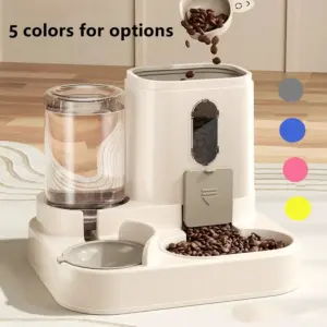 alimentador automático para cães e gatos por gravidade