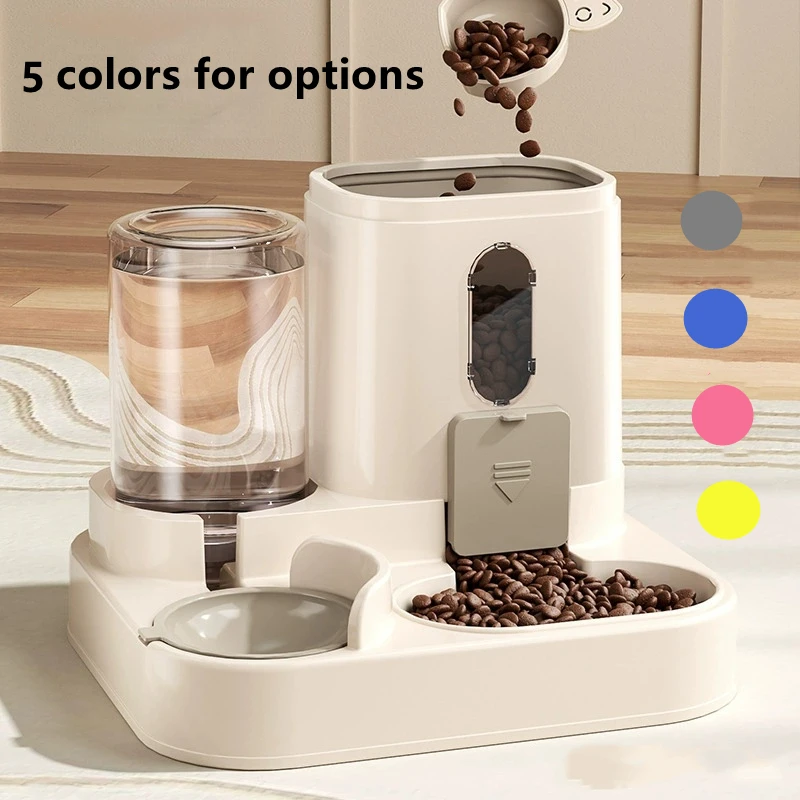 alimentador automático para cães e gatos por gravidade
