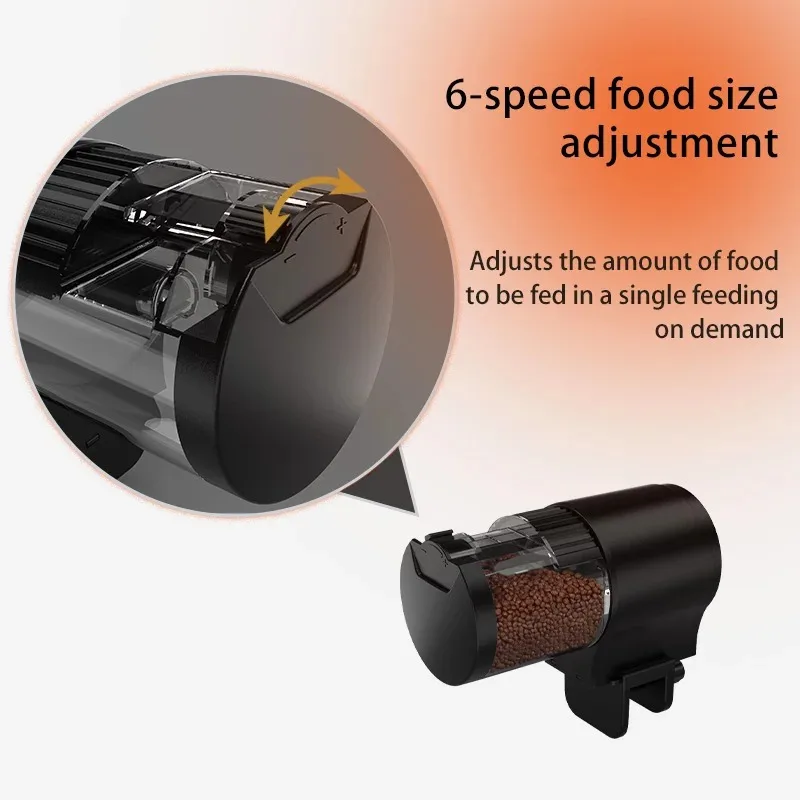 Alimentador Automático para Peixes com Temporizador 100ml - Imagem 4