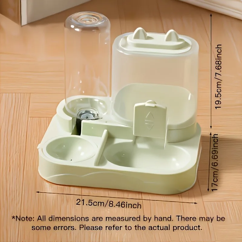 Alimentador Automático para Gatos e Cães Pequenos 2 em 1 Grande Capacidade - Imagem 6