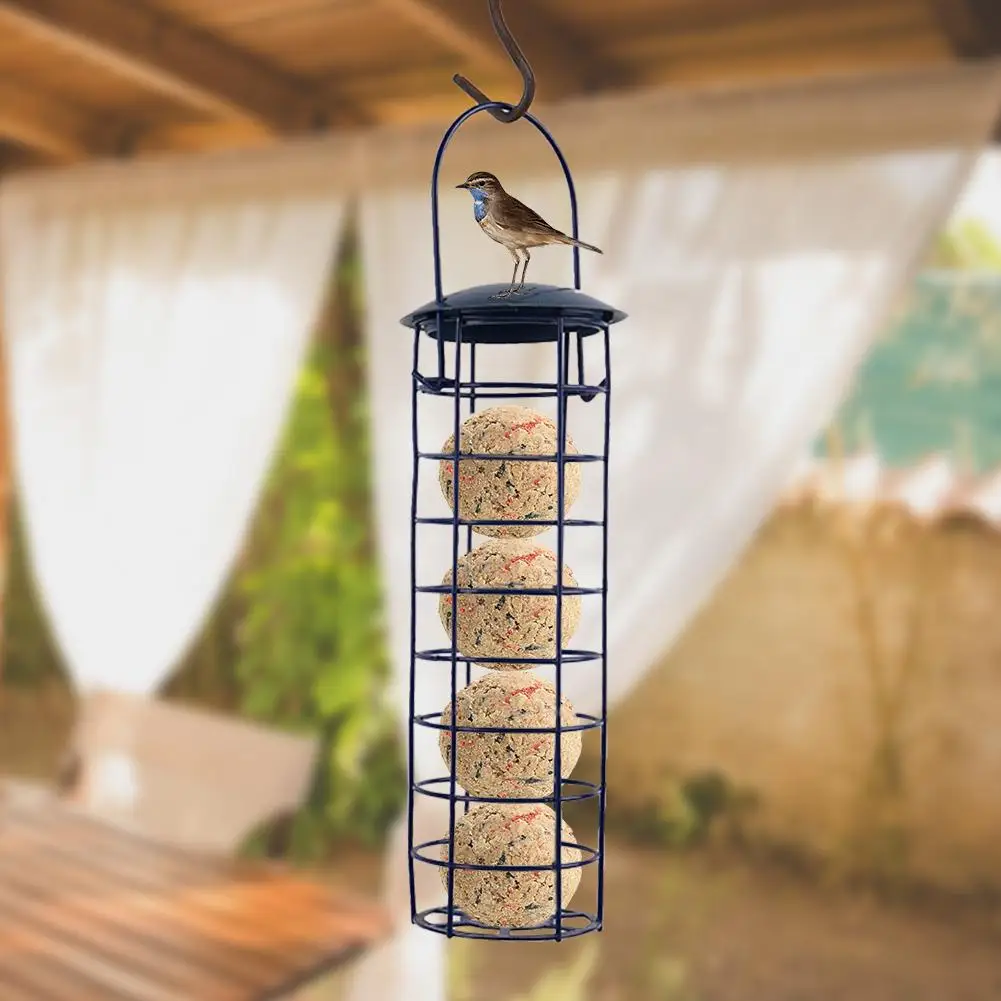 Comedouro para Pássaros Selvagens com Capacidade para 4 Bolas de Gordura - Imagem 4