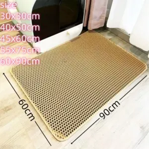 tapete dupla camada eva para gatos