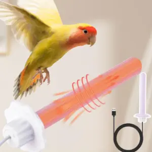 poleiro aquecido usb para pássaros