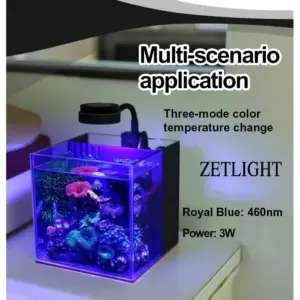 lâmpada led aquário nano espectro completo
