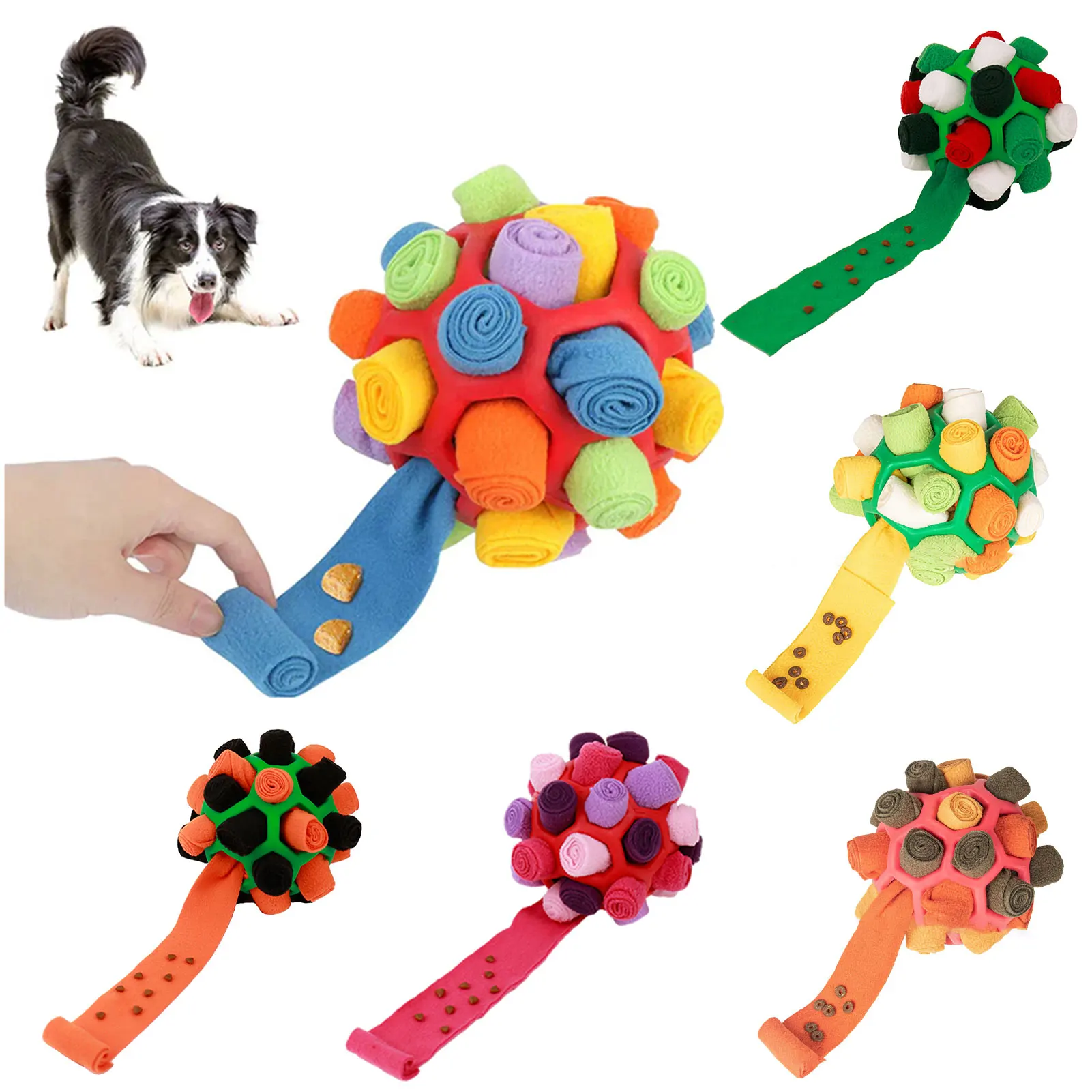 bola olfativa para cães