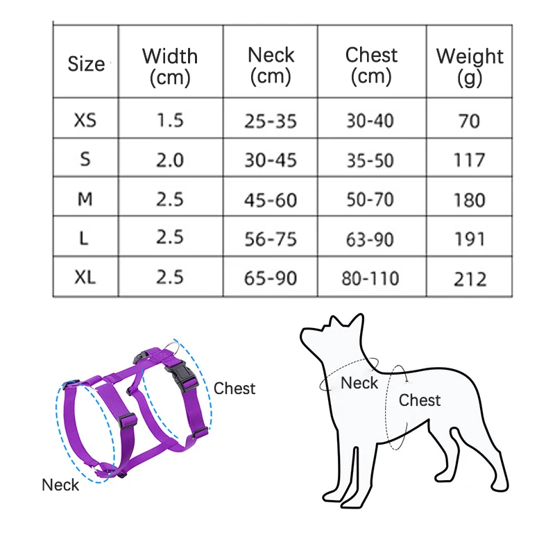 Arnês para Cães Ajustável Lavável para Passeio - Imagem 6