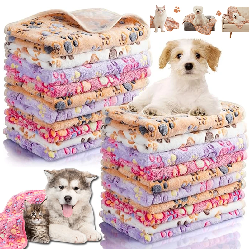 cobertor de lã coral para cães e gatos
