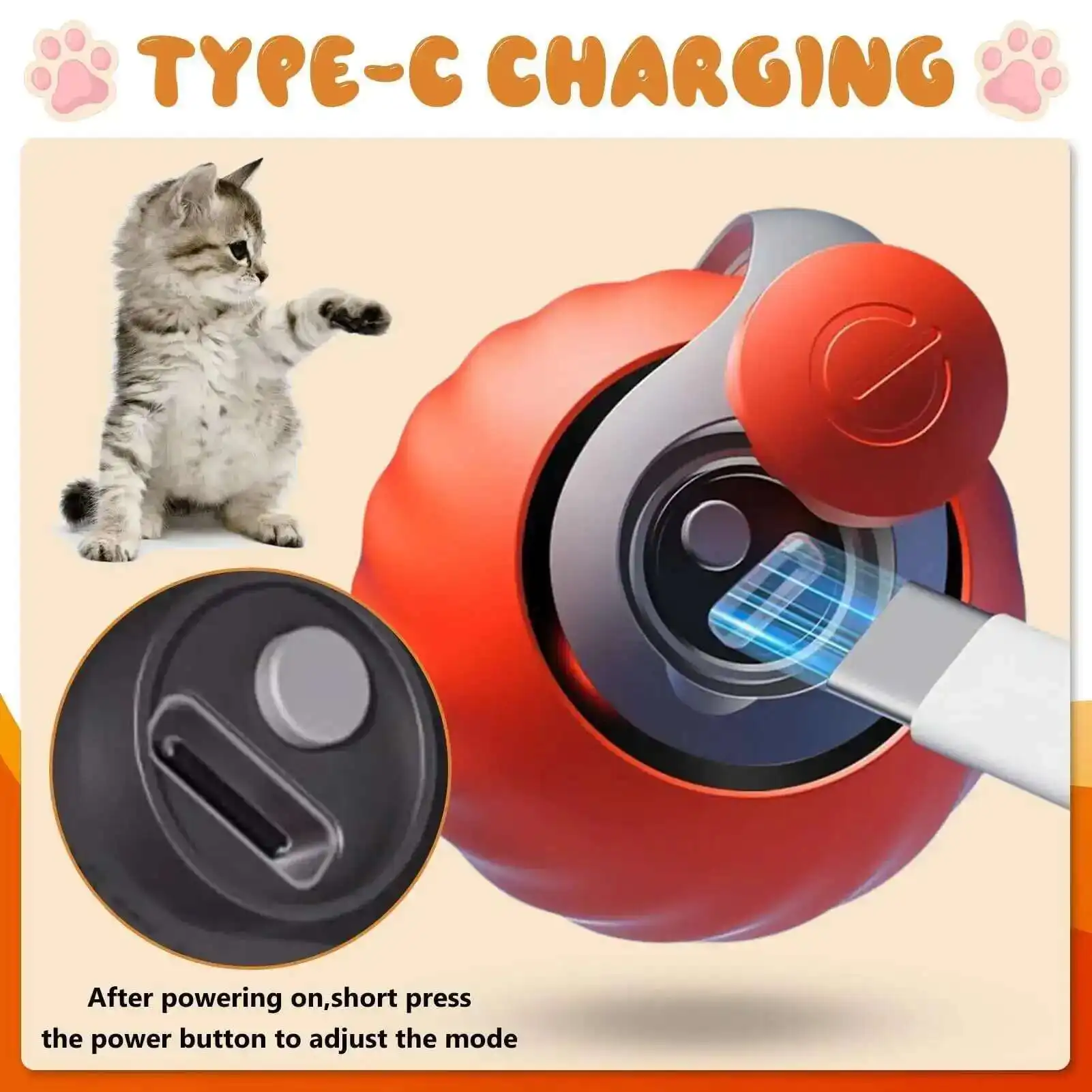 Brinquedo Speedy Tail 2.0 para Gatos com Cauda Intercambiável - Image 6
