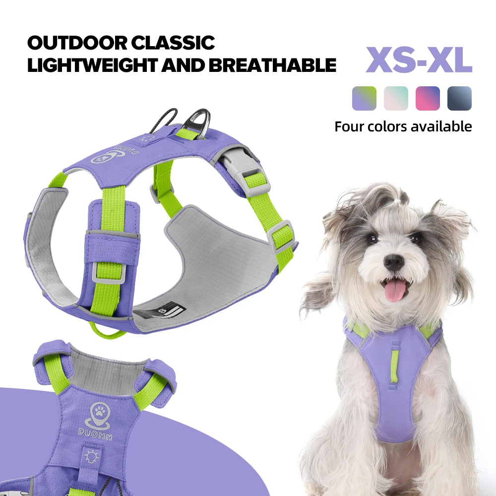 arnês para cães pequenos refletivo