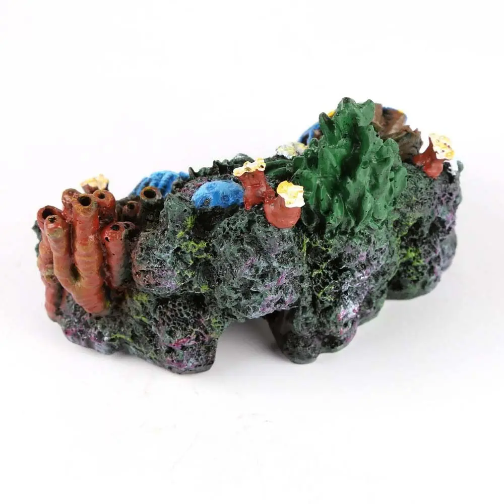 Resina Coral Reef Island para Aquário 12,5x10x7cm com Base Ponderada - Imagem 4
